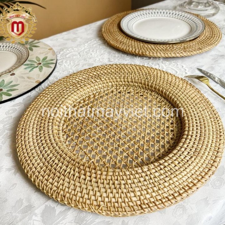 Lót Đĩa Mây Tre LD002